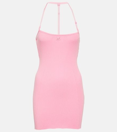 Courrèges Miniabito in maglia a coste - Courreges - Modalova