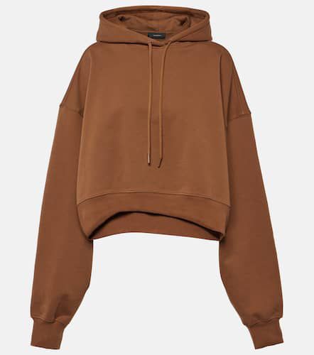 Oversized cotton jersey hoodie - Wardrobe.NYC - Modalova