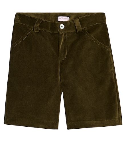 Shorts Lucas de terciopelo de algodón - La Coqueta - Modalova