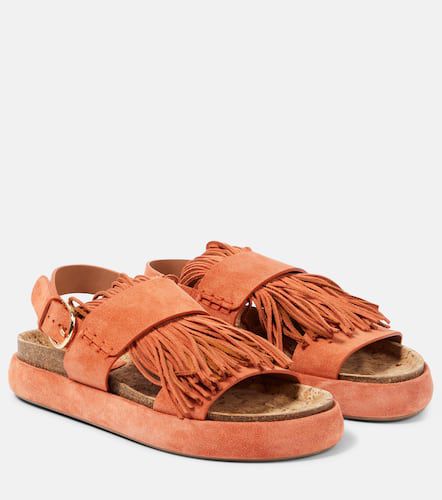 Alba fringed suede sandals - Ulla Johnson - Modalova