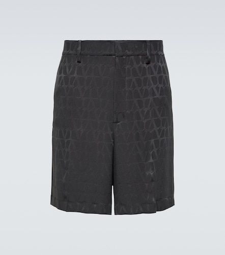 Shorts Toile Iconographe de seda - Valentino - Modalova