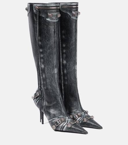 Cagole 90 leather knee-high boots - Balenciaga - Modalova