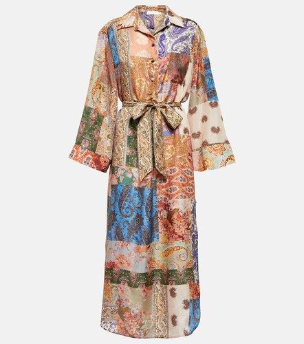Bedrucktes Midikleid Devi aus Seide - Zimmermann - Modalova