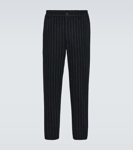 Comme des GarÃ§ons Deux Chalk striped straight pants - Comme des Garcons Homme Deux - Modalova