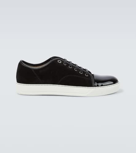 DBB1 suede and patent leather sneakers - Lanvin - Modalova