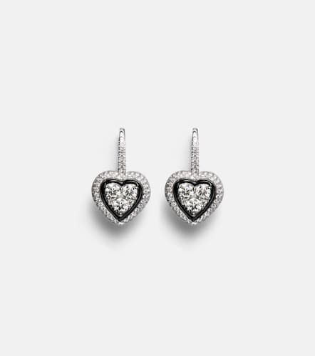 Pendientes de oro blanco de 18 ct con diamantes - Kamyen - Modalova