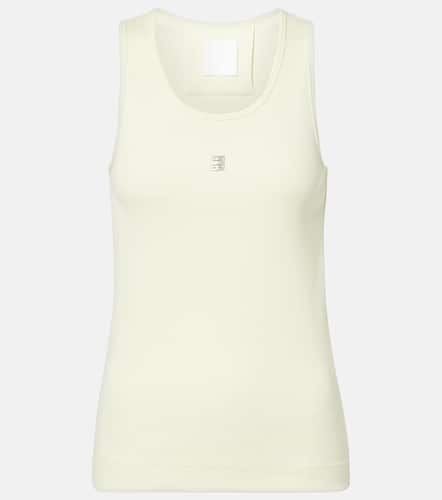 G ribbed-knit cotton tank top - Givenchy - Modalova