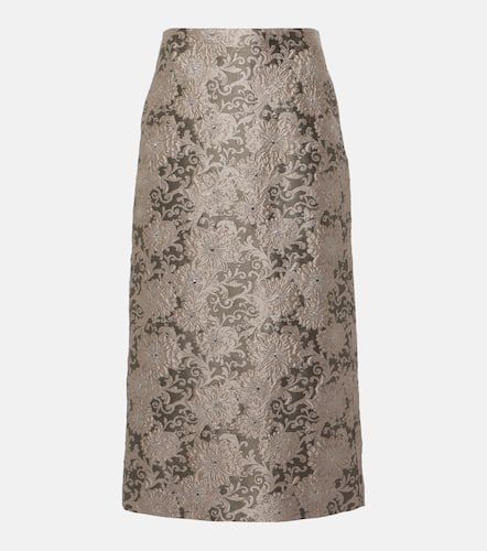 Diletta jacquard midi skirt - 'S Max Mara - Modalova