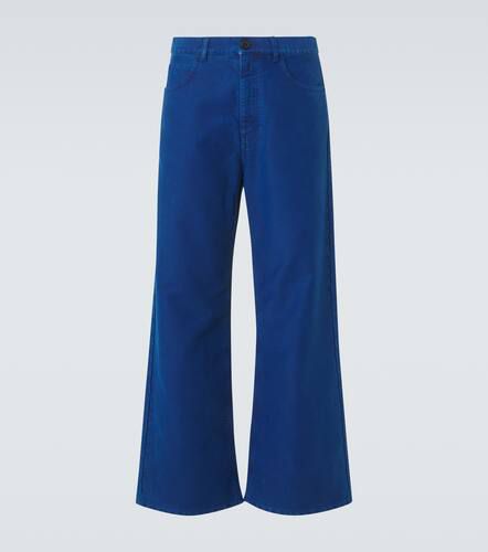 Marni Cotton wide-leg pants - Marni - Modalova