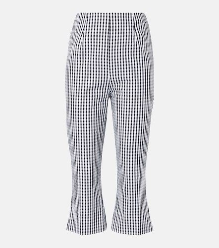 Gingham cotton poplin capri pants - Faithfull - Modalova