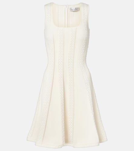 Open-knit minidress - Oscar de la Renta - Modalova