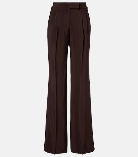Pleated high-rise wide-leg pants - Tom Ford - Modalova