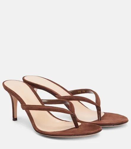 Sandali infradito in suede - Gianvito Rossi - Modalova