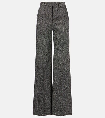 Pantaloni a gamba larga in misto lana - Valentino Garavani - Modalova