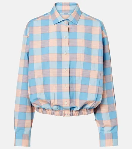 Prada Checked cotton poplin shirt - Prada - Modalova