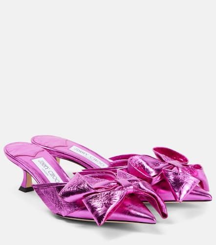 Staz 50 metallic leather mules - Jimmy Choo - Modalova