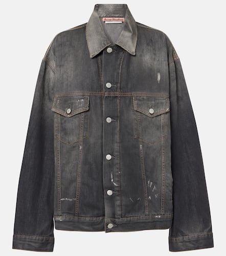 Acne Studios Printed denim jacket - Acne Studios - Modalova