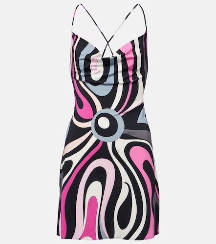 Pucci Abito corto Marmo in raso - Pucci - Modalova