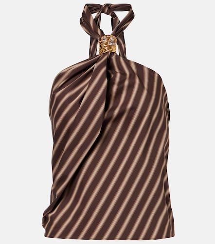Top in misto cotone a righe - Jacques Wei - Modalova