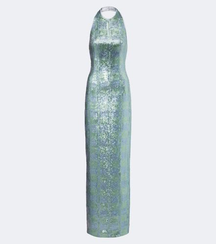 Nerine gingham sequined gown - Markarian - Modalova
