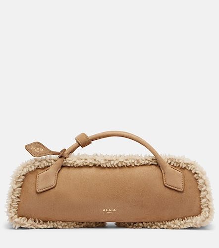 Alaïa Clutch Le Teckel Small in suede - Alaia - Modalova