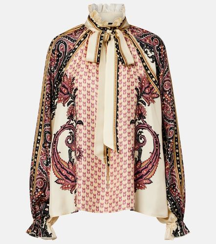 Etro Printed silk twill blouse - Etro - Modalova