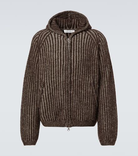 Level ribbed-knit wool zip-up hoodie - Our Legacy - Modalova
