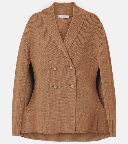 Agenzia double-breasted virgin wool cape - Max Mara - Modalova