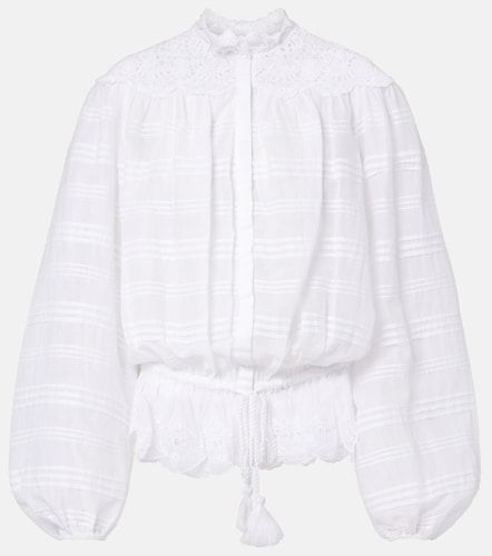 Blusa Polly in pizzo e cotone - Marant Etoile - Modalova