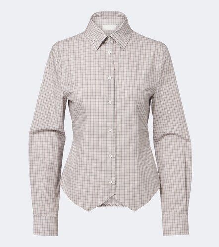 Camicia in cotone a quadri - Maison Margiela - Modalova