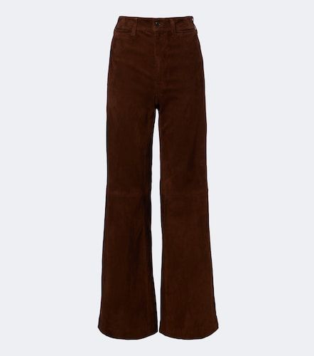 Beaton suede flared pants - Polo Ralph Lauren - Modalova