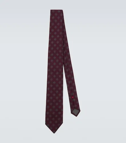 Corbata de jacquard de seda - Brunello Cucinelli - Modalova