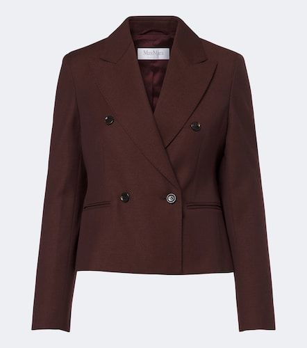Blazer doppiopetto in lana vergine - Max Mara - Modalova