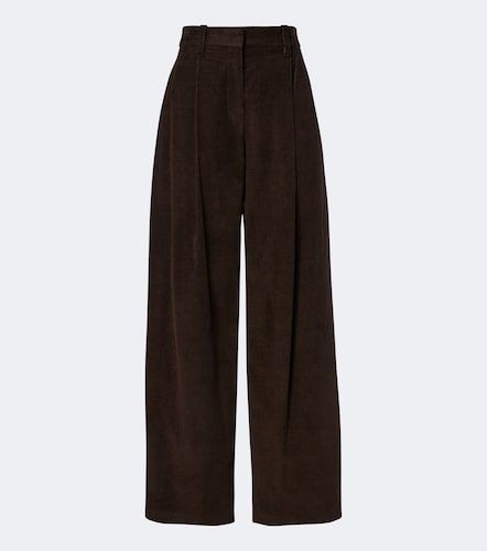 Pantaloni in velluto di misto cotone a coste - Brunello Cucinelli - Modalova