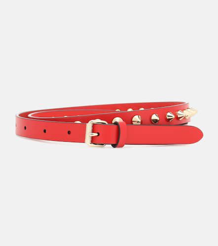 Loubispikes leather belt - Christian Louboutin - Modalova