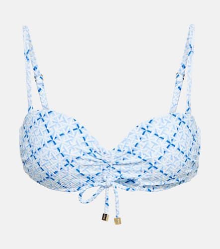 Grand Cayman ruched bandeau bikini top - Heidi Klein - Modalova