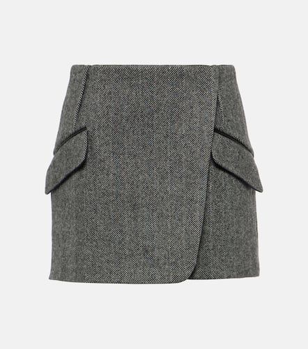 Payton checked wool-blend miniskirt - Simkhai - Modalova