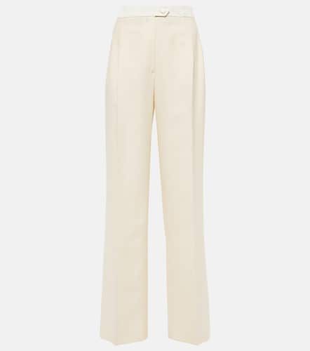 Etro Cotton and wool straight pants - Etro - Modalova