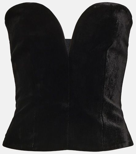 Roland Mouret Bustier de terciopelo - Roland Mouret - Modalova