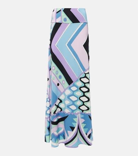 Vivara satin jersey maxi skirt - Pucci - Modalova