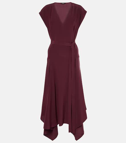 Goodman silk crÃªpe de chine midi dress - Joseph - Modalova