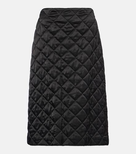 Jil Sander Quilted satin midi skirt - Jil Sander - Modalova