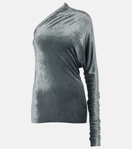 Diana one-shoulder velvet top - Rick Owens - Modalova