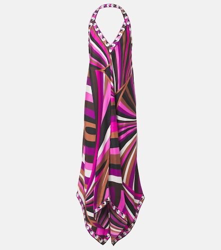 Abito lungo Iride in twill di seta - Pucci - Modalova