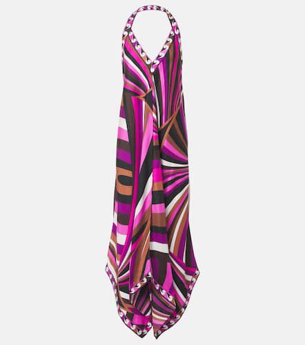 Pucci Iride silk twill maxi dress - Pucci - Modalova