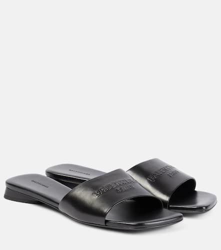 Balenciaga Duty Free leather slides - Balenciaga - Modalova