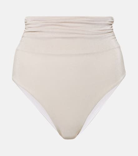 Ruched high-rise LurexÂ® bikini bottoms - Max Mara - Modalova