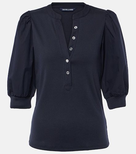 Top Coralee in misto cotone - Veronica Beard - Modalova