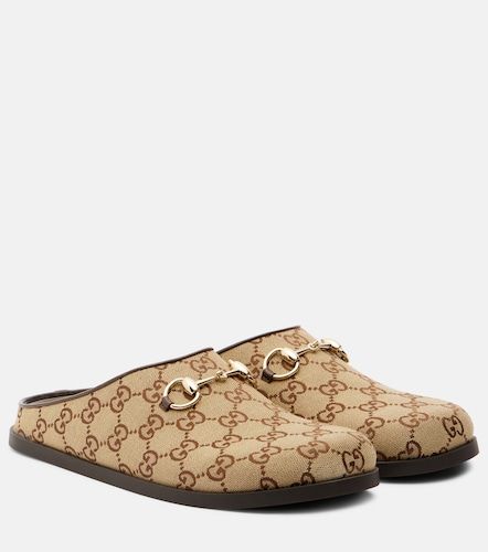 Gucci Mules con pelle GG - Gucci - Modalova