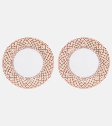 Set di 2 piatti da dessert Napoli Dusty Pink - La DoubleJ - Modalova